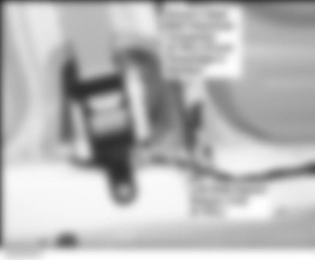 Honda Civic Hybrid 2006 - Component Locations - Base Of Left B Pillar (4-Door) (Right Similar)