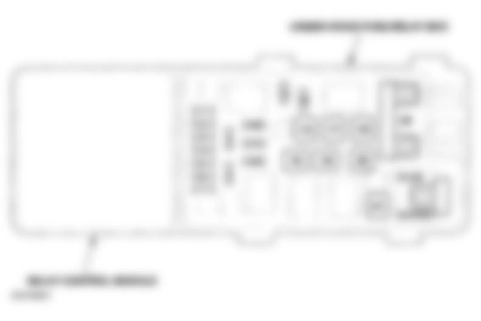 Honda Odyssey Touring 2006 - Component Locations -  Identifying Under-Hood Fuse/Relay Box Components