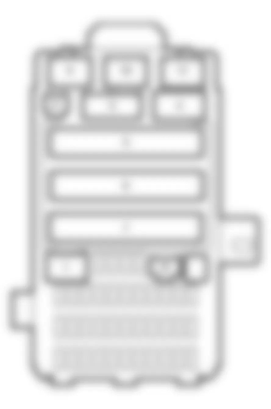 Honda CR-V EX 2007 - Component Locations -  Underdash Fuse/Relay Box