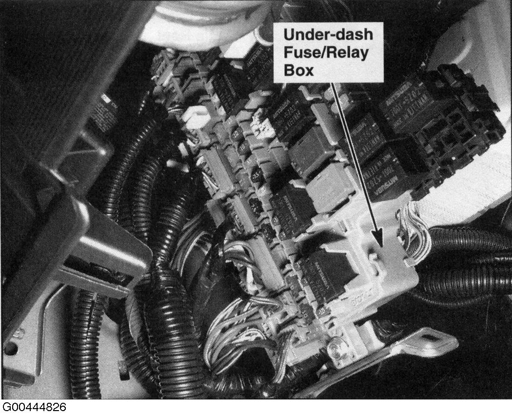 Honda Fit 2007 - Component Locations -  Locating Under-Dash Fuse/Relay Box