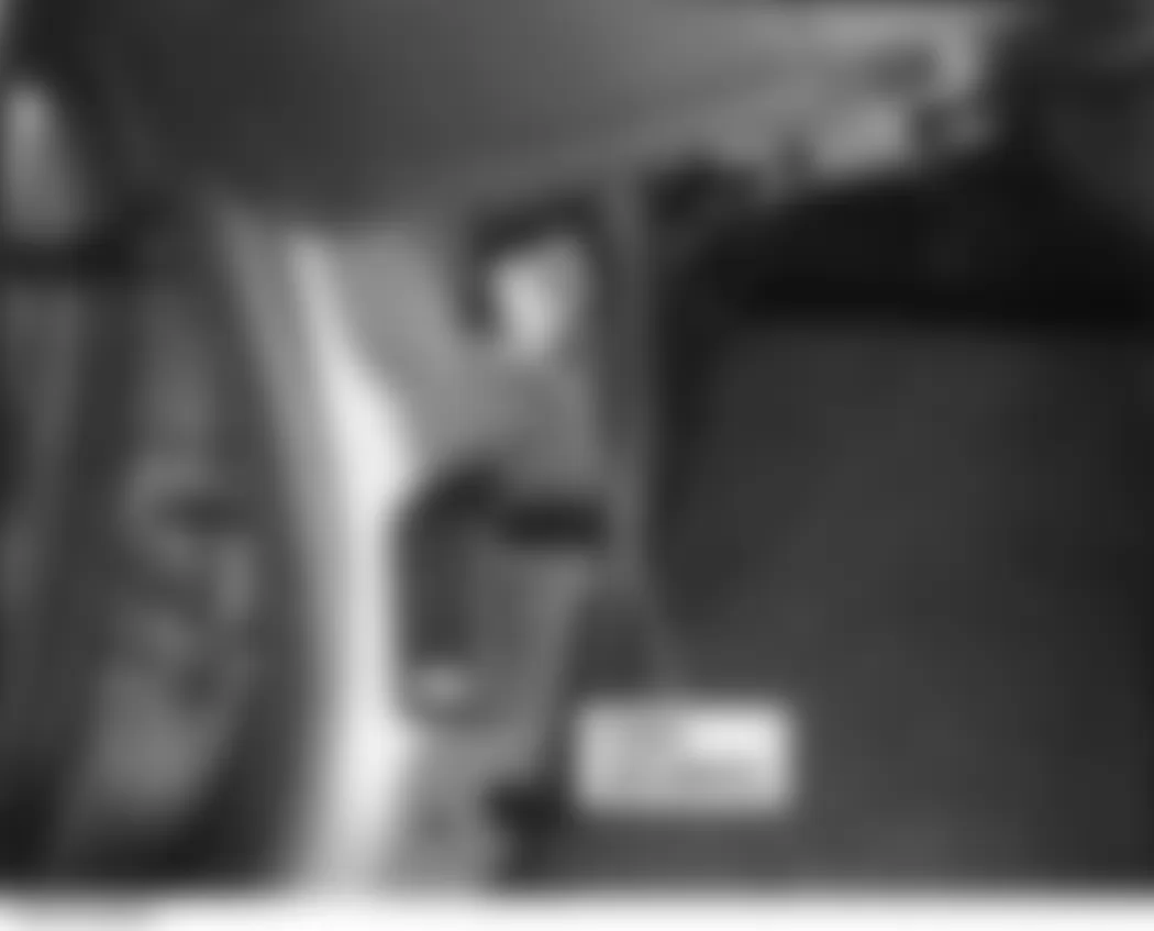 Honda Fit 2008 - Component Locations -  Left Kick Panel