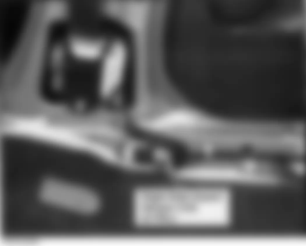 Honda Fit 2008 - Component Locations -  Right B Pillar