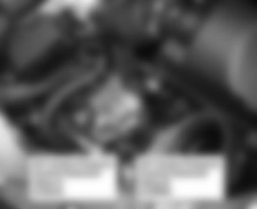 Honda Pilot EX 2009 - Component Locations -  Top Of Automatic Transmission