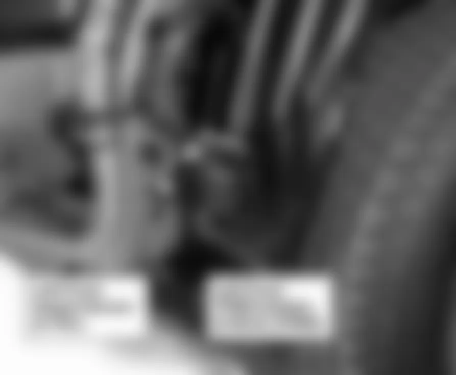 Honda Pilot EX 2009 - Component Locations -  Left Side Of Front Bumper (Right Similar)