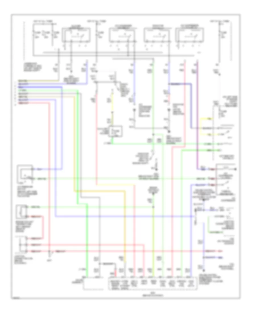 Automatic A C Wiring Diagram Hybrid 2 of 2 for Honda Civic DX 2005