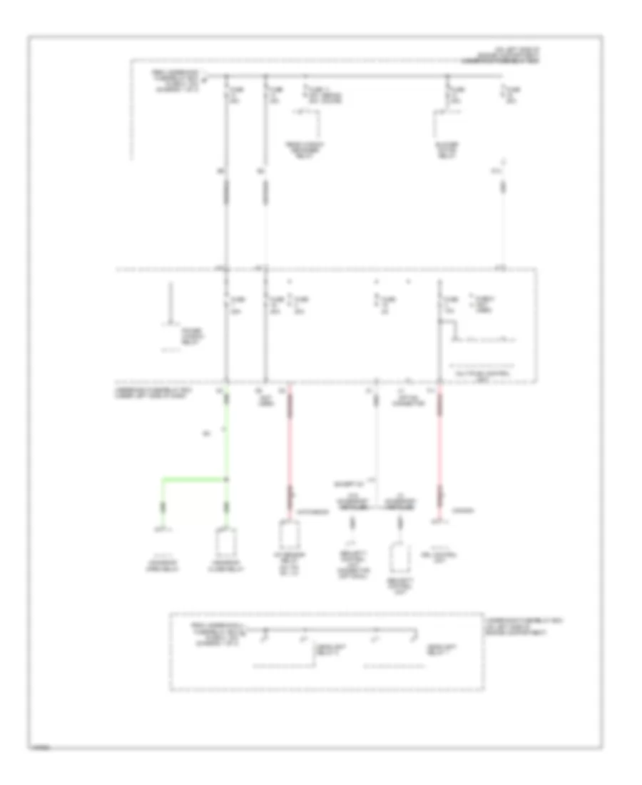 Power Distribution Wiring Diagram Except Hybrid 2 of 4 for Honda Civic DX 2005