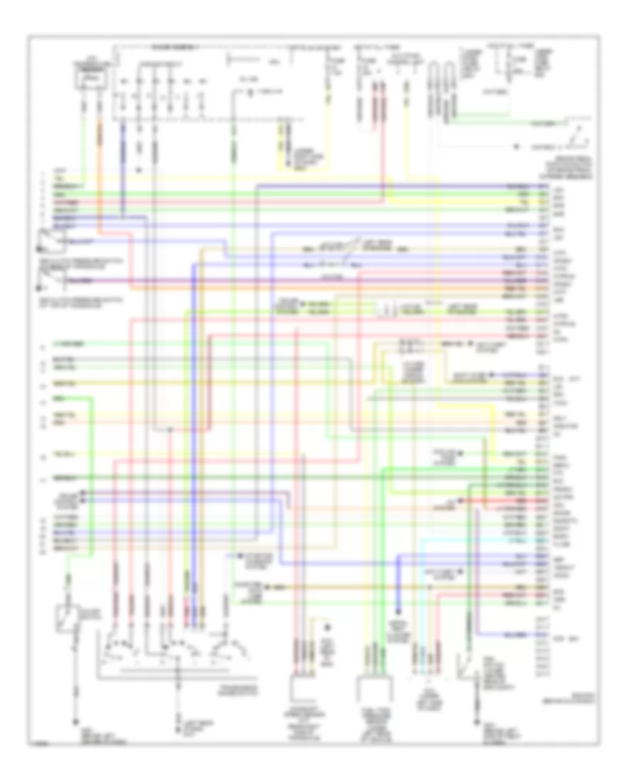 2 4L Engine Performance Wiring Diagram 3 of 3 for Honda Element LX 2005