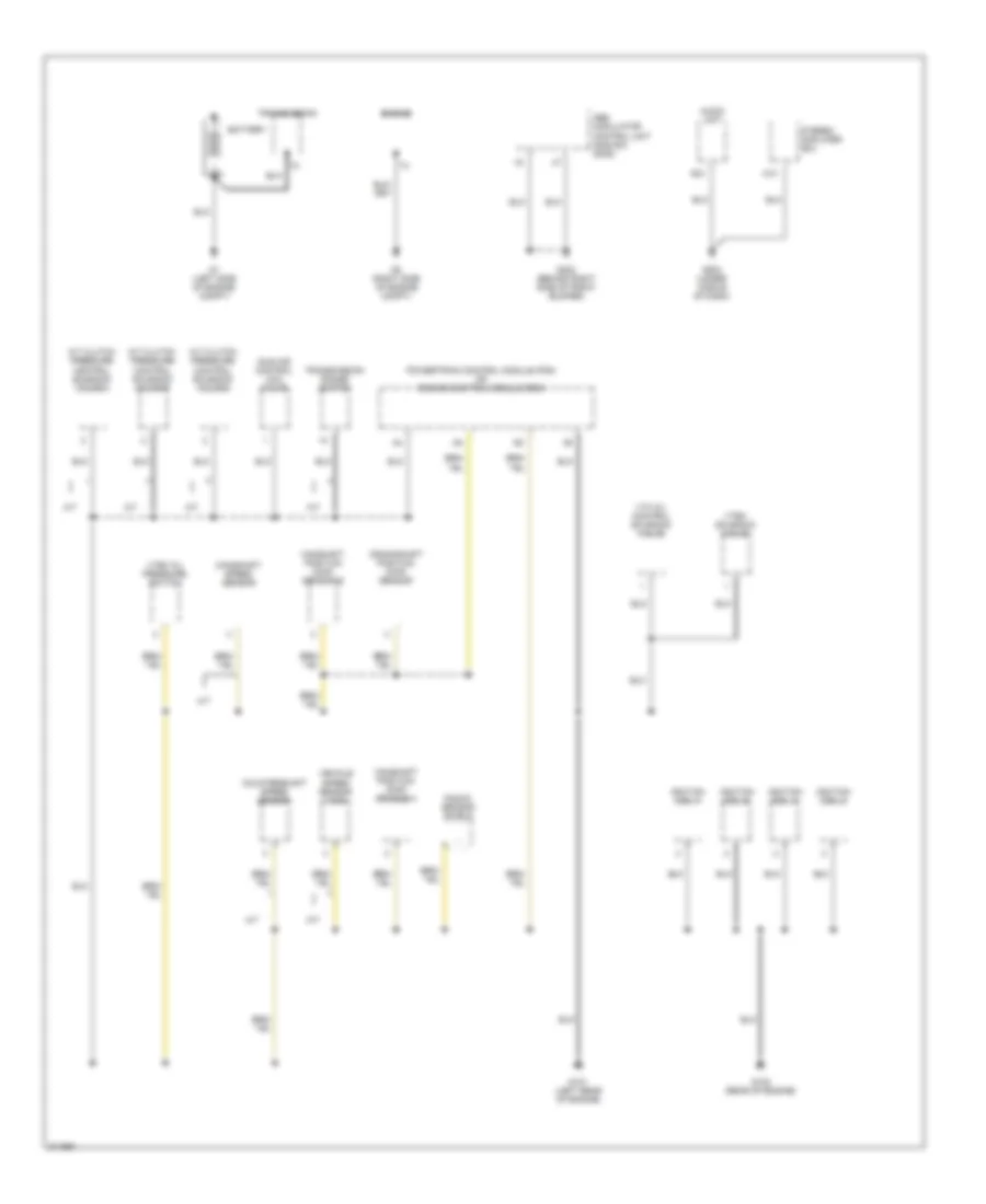 Ground Distribution Wiring Diagram 1 of 4 for Honda Element LX 2005