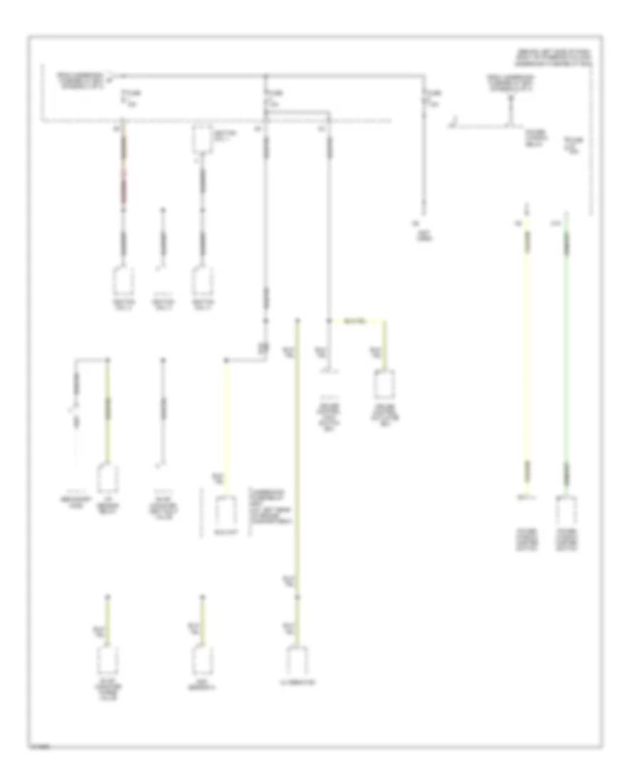 Power Distribution Wiring Diagram (4 of 4) for Honda Element LX 2005