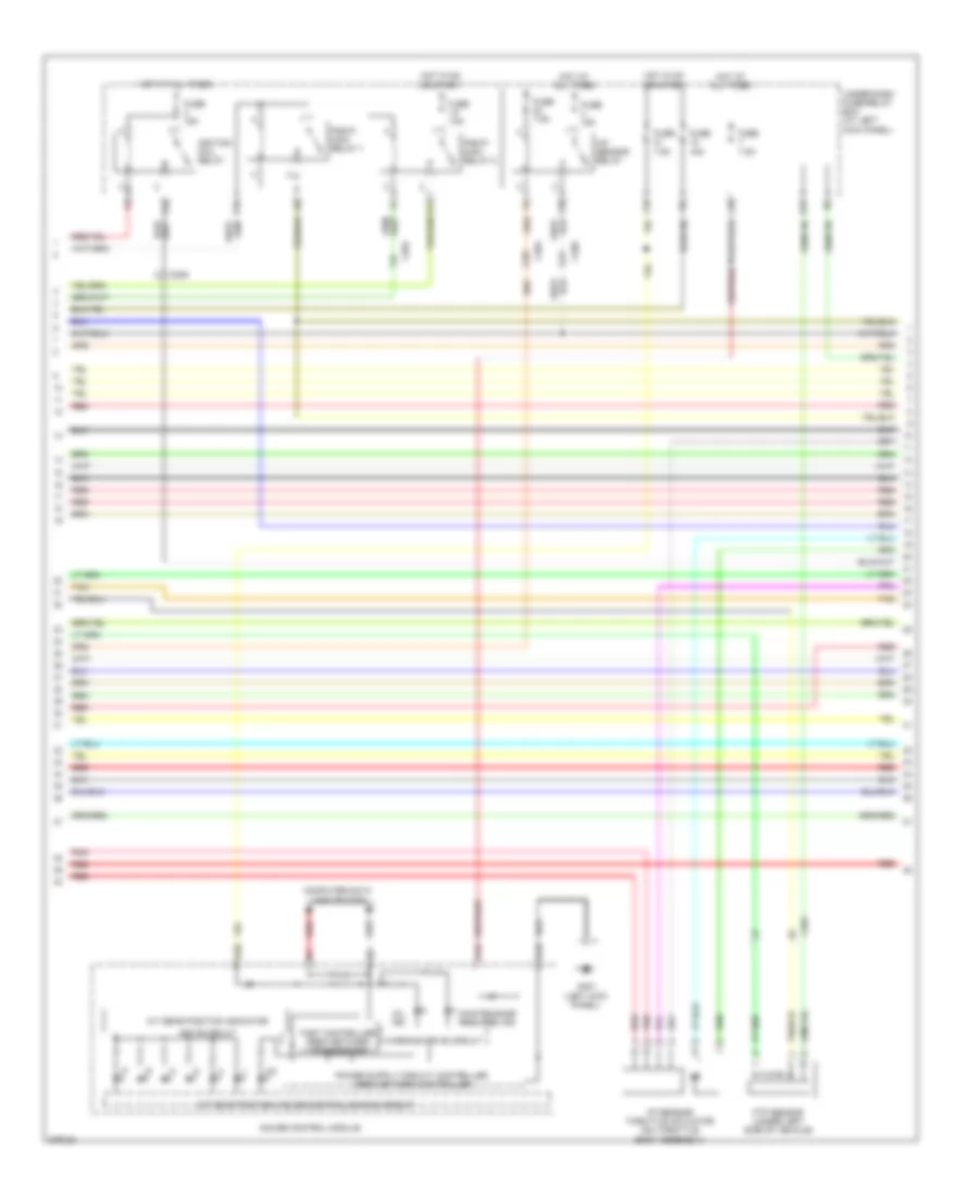 3.5L, Engine Performance Wiring Diagram (3 of 7) for Honda Ridgeline RT 2012