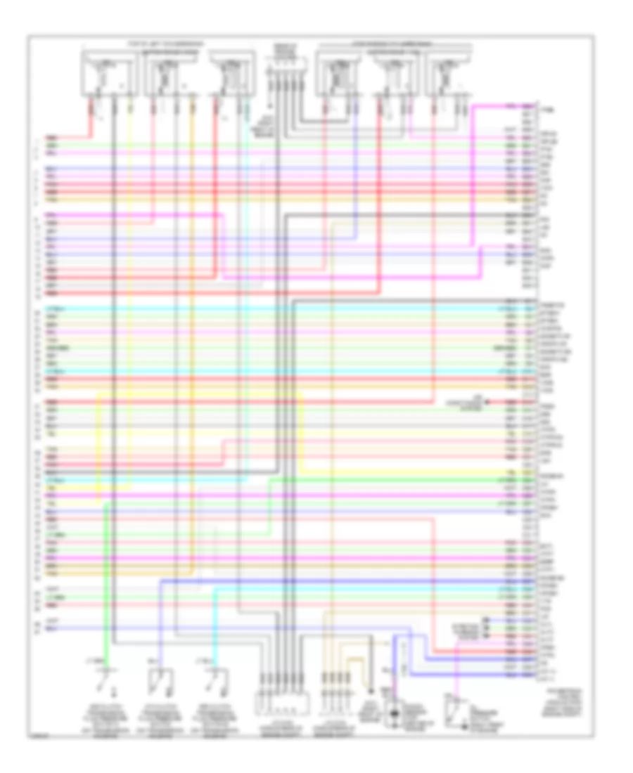 3.5L, Engine Performance Wiring Diagram (7 of 7) for Honda Ridgeline RT 2012
