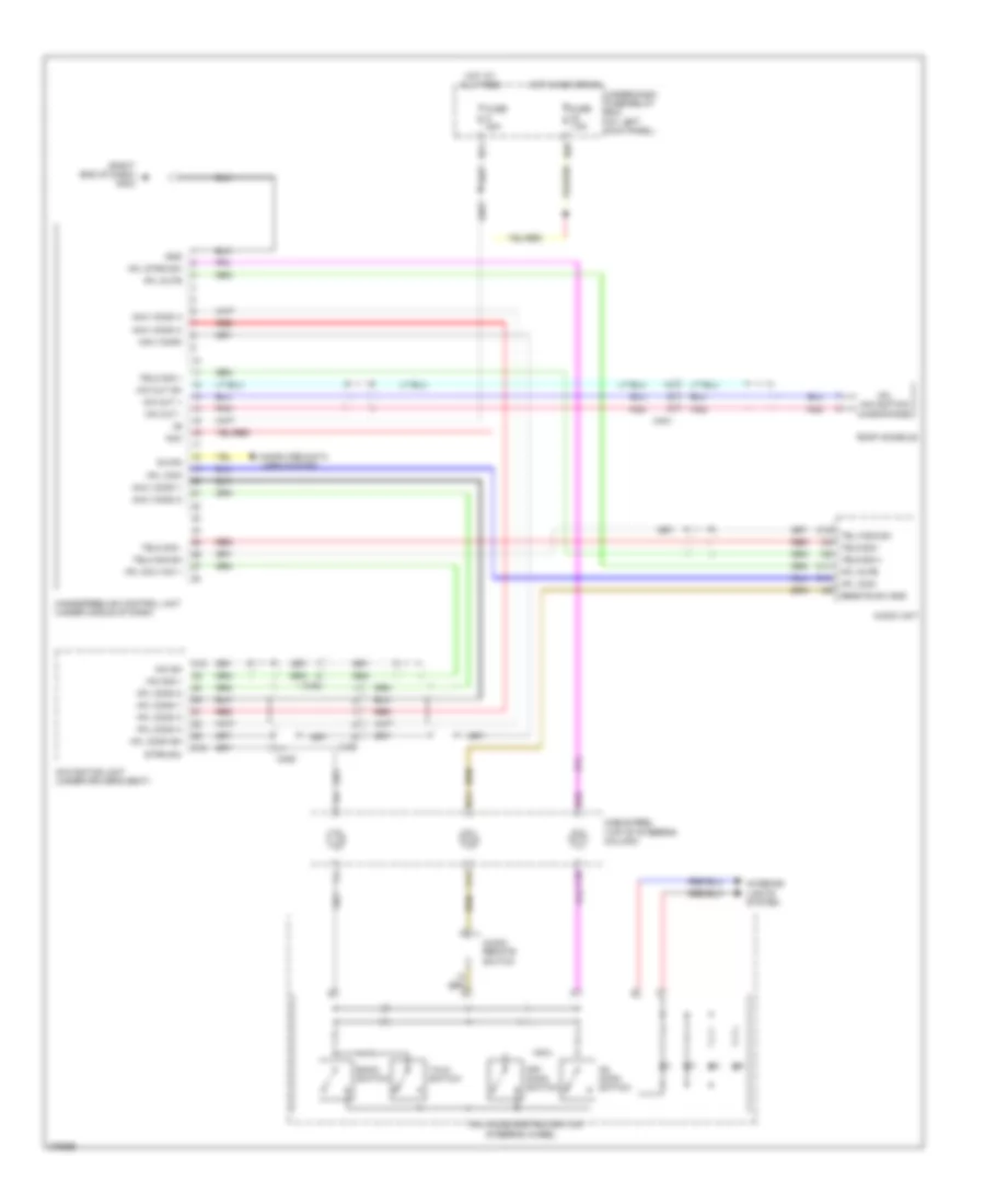 Hands Free Module Wiring Diagram for Honda Ridgeline RT 2012