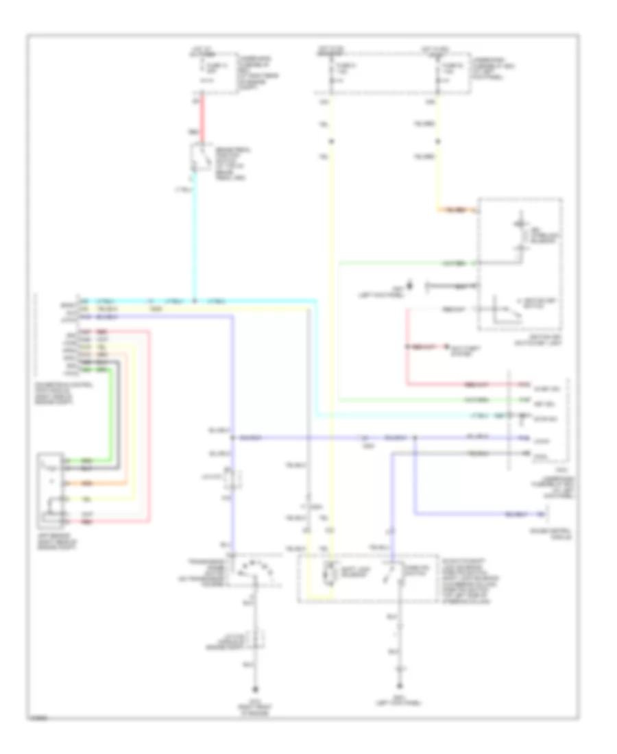 Shift Interlock Wiring Diagram for Honda Ridgeline RT 2012
