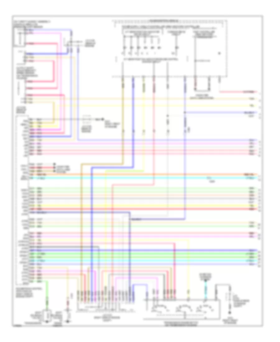 AT Wiring Diagram (1 of 2) for Honda Ridgeline RT 2012