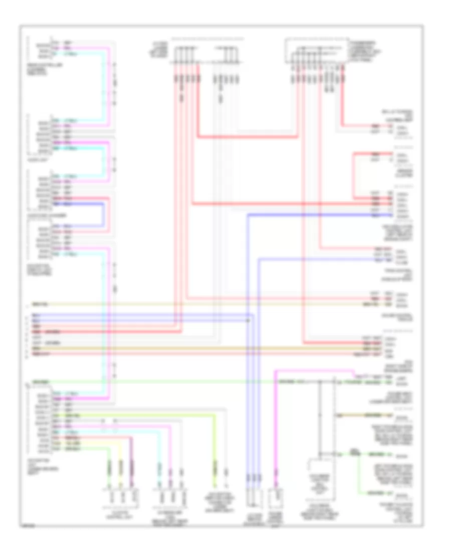 Computer Data Lines Wiring Diagram 2 of 2 for Honda Odyssey LX 2008