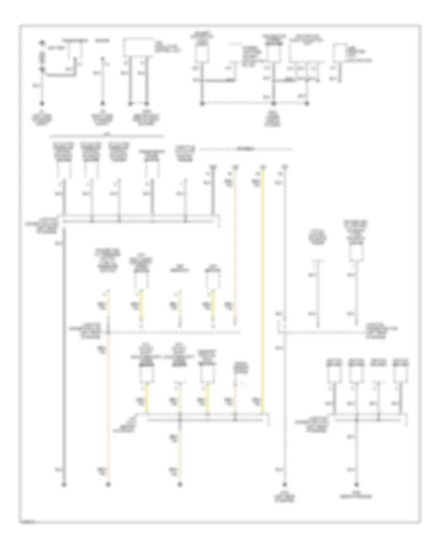 Ground Distribution Wiring Diagram 1 of 4 for Honda Element SC 2009