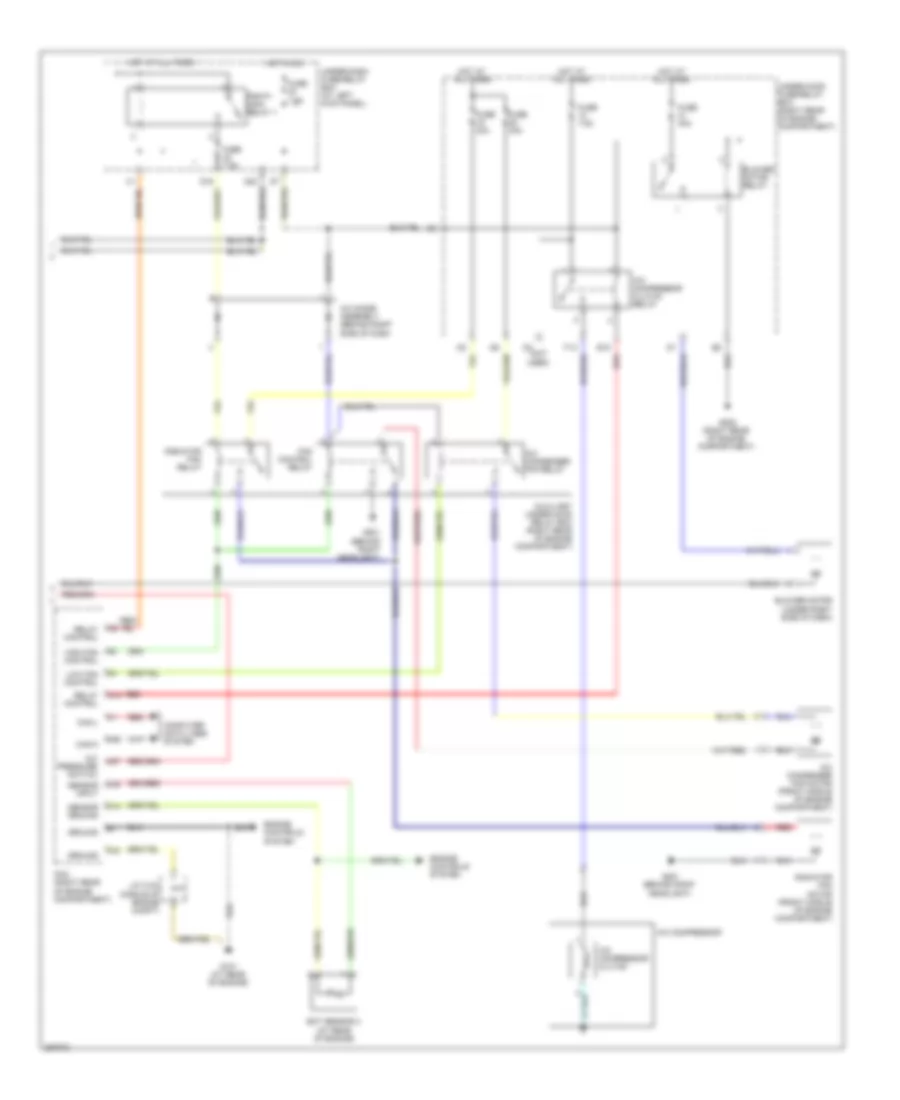 Manual AC Wiring Diagram (2 of 2) for Honda Ridgeline RT 2007
