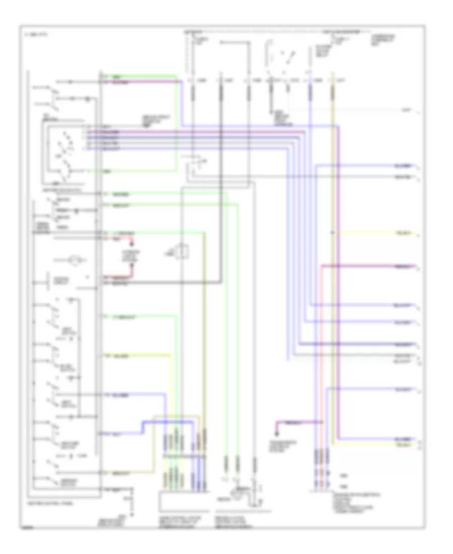 A C Wiring Diagram 1 of 2 for Honda Prelude Si 1995