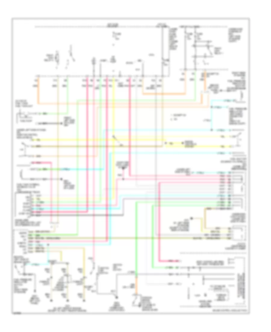 Immobilizer Wiring Diagram, Except Hybrid for Honda Civic Si 2011