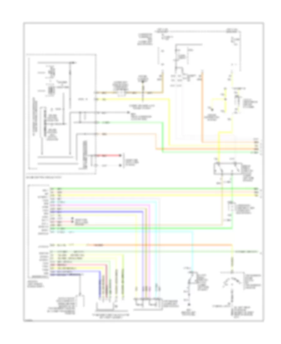 Cruise Control Wiring Diagram Except Hybrid 1 of 2 for Honda Civic Si 2011