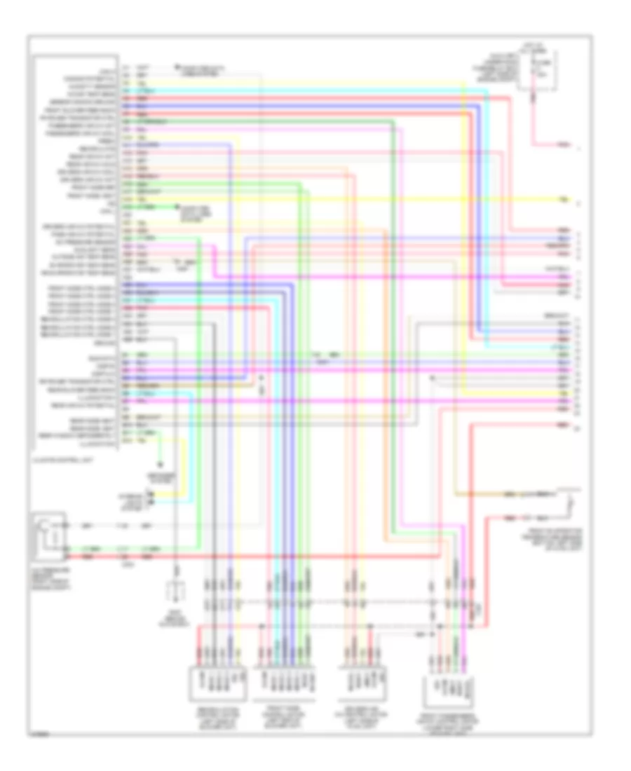 Automatic A C Wiring Diagram 1 of 3 for Honda Pilot Touring 2013