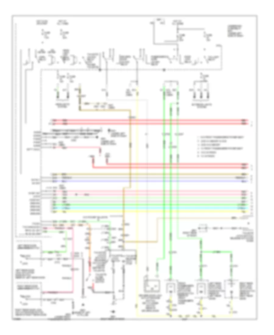 Forced Entry Wiring Diagram 1 of 3 for Honda Pilot Touring 2013