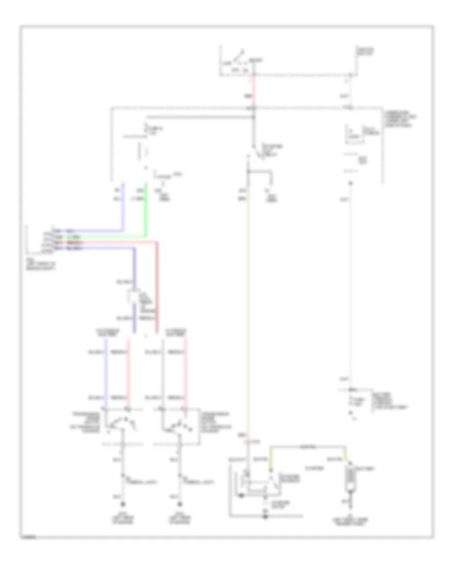 Starting Wiring Diagram for Honda Insight LX 2014