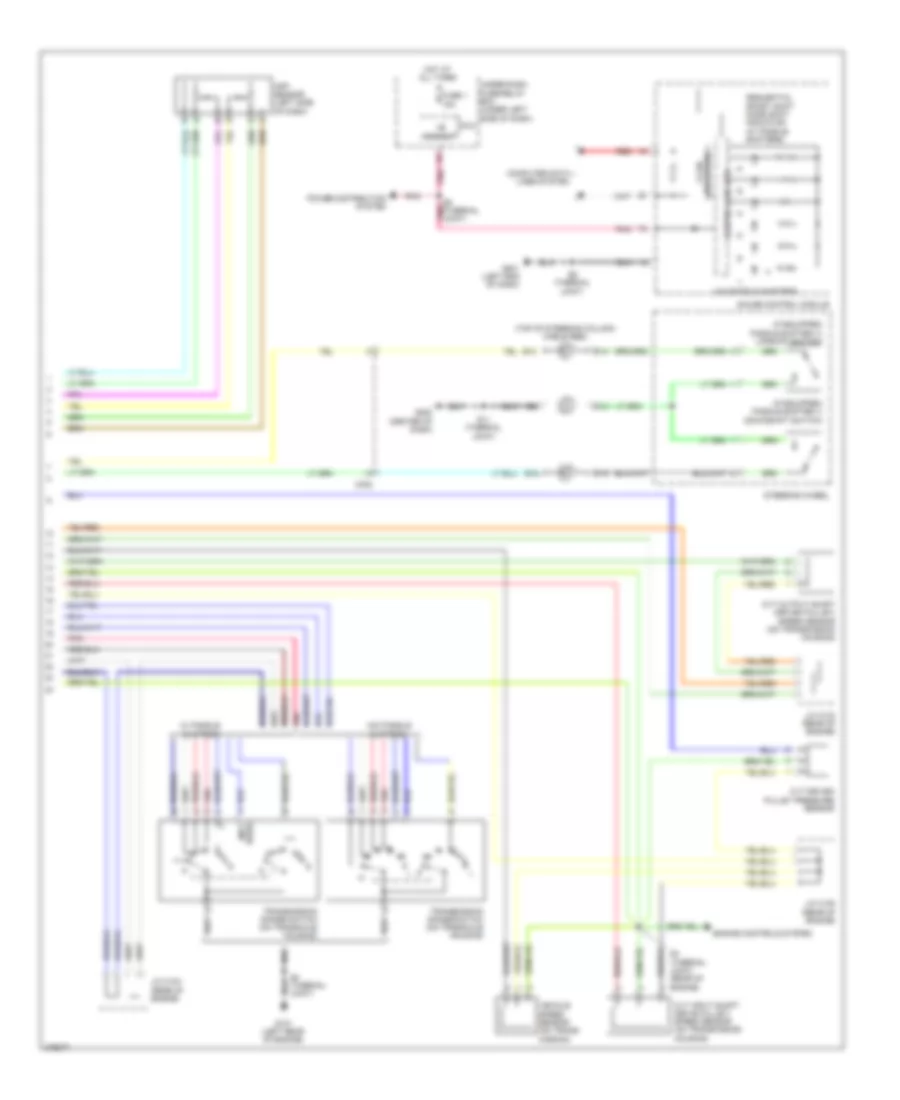 Transmission Wiring Diagram 2 of 2 for Honda Insight LX 2014