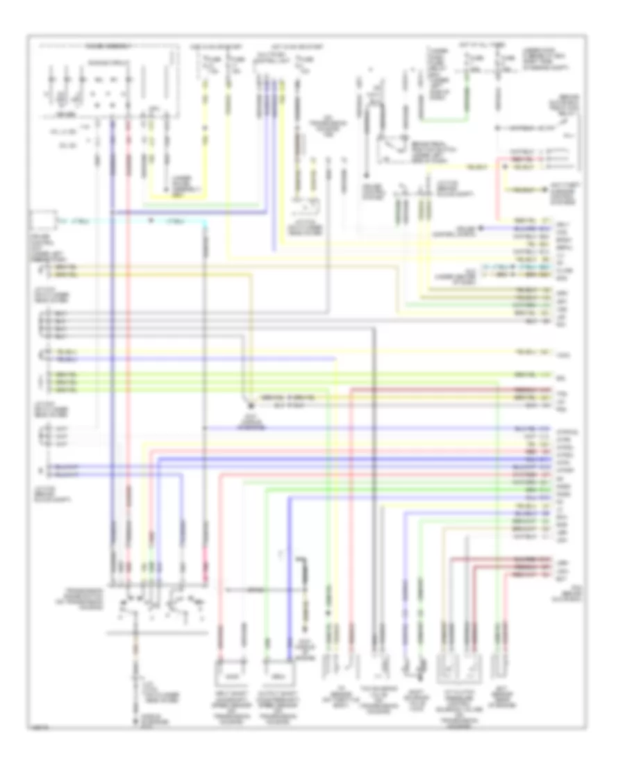 A T Wiring Diagram without CVT for Honda Civic HX 2004