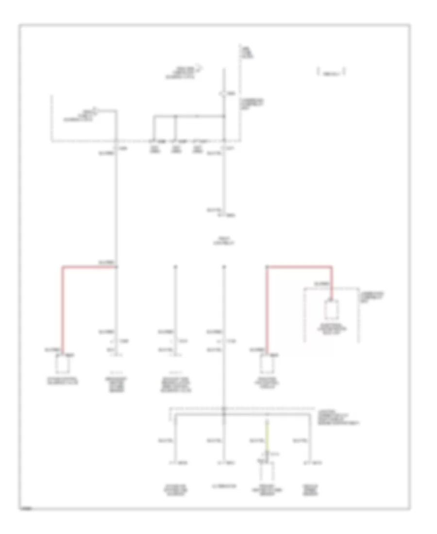 Power Distribution Wiring Diagram (5 of 6) for Honda Prelude VTEC 1995
