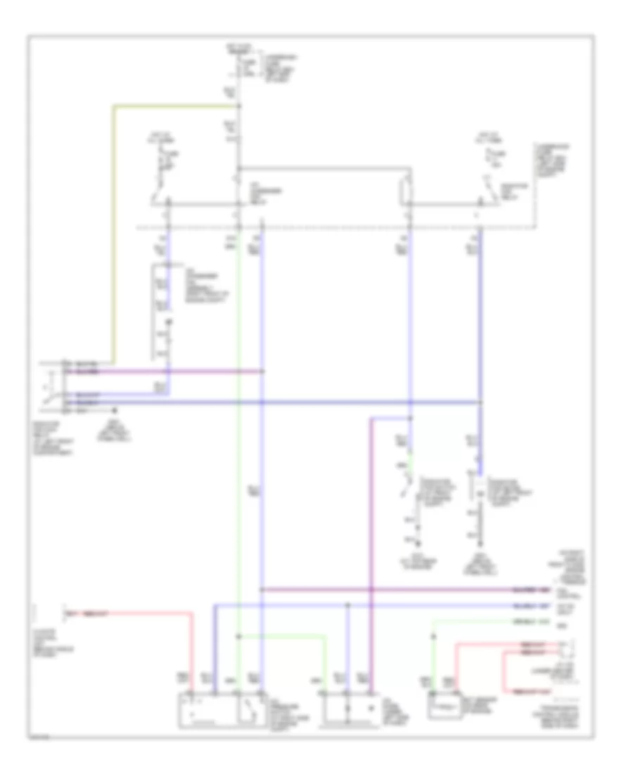 Cooling Fan Wiring Diagram with A C for Honda Insight 2005