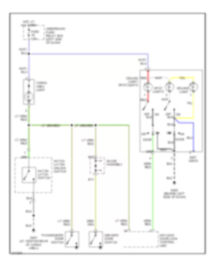 Courtesy Lamps Wiring Diagram for Honda Insight 2005