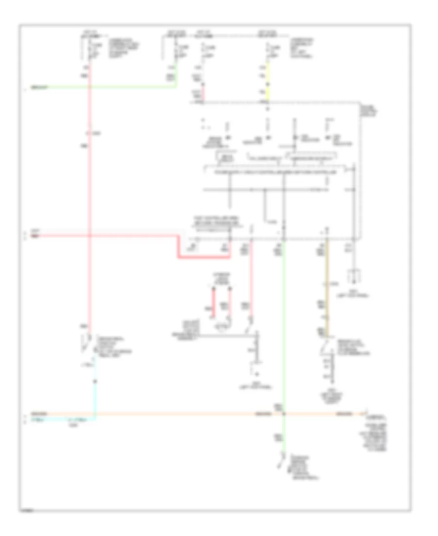 Anti-lock Brakes Wiring Diagram (2 of 2) for Honda Ridgeline RTL 2012