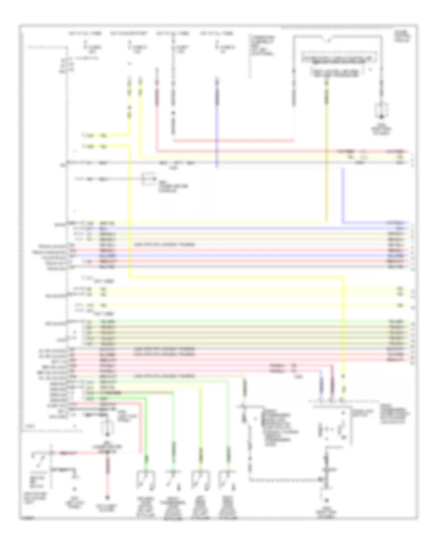 Forced Entry Wiring Diagram 1 of 3 for Honda Ridgeline RTL 2012