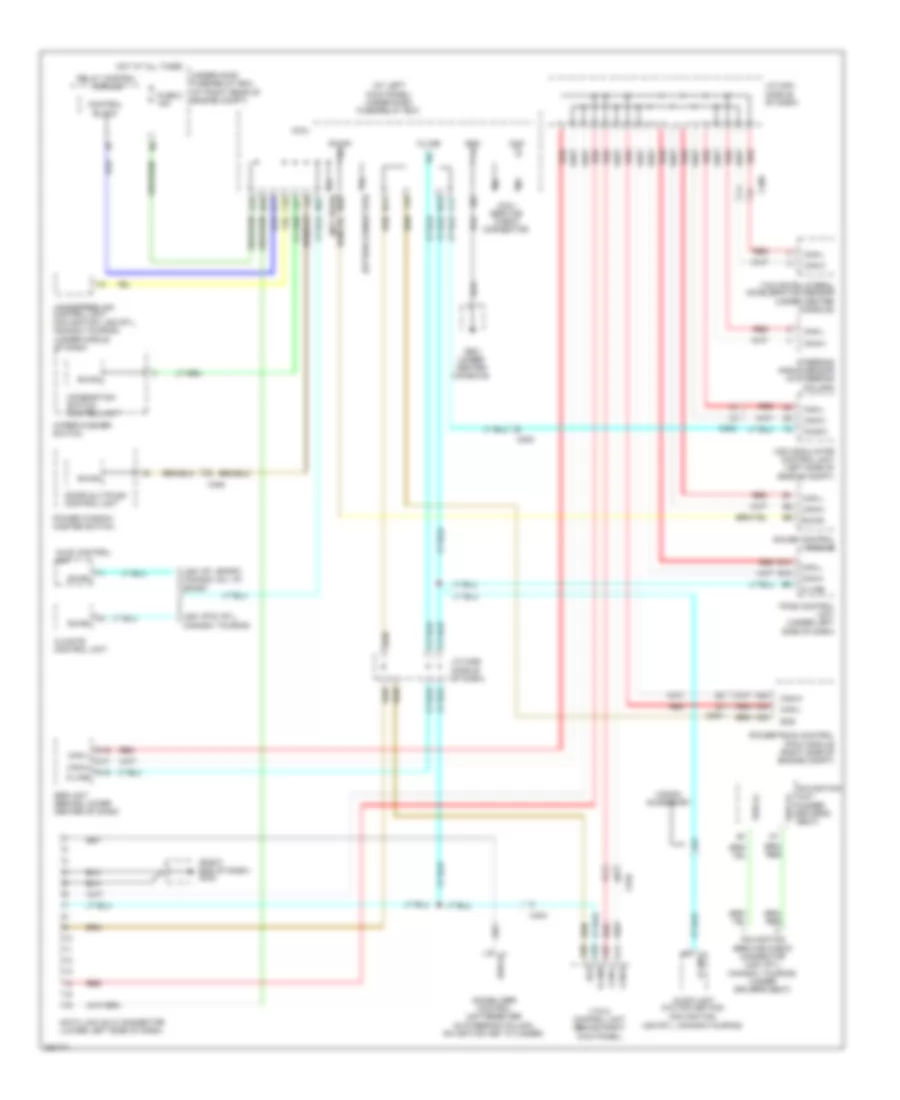 Computer Data Lines Wiring Diagram for Honda Ridgeline RTL 2012