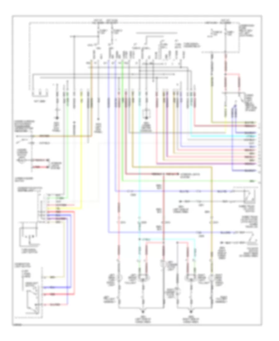 Exterior Lamps  Trailer Connector Wiring Diagram 1 of 3 for Honda Ridgeline RTL 2012