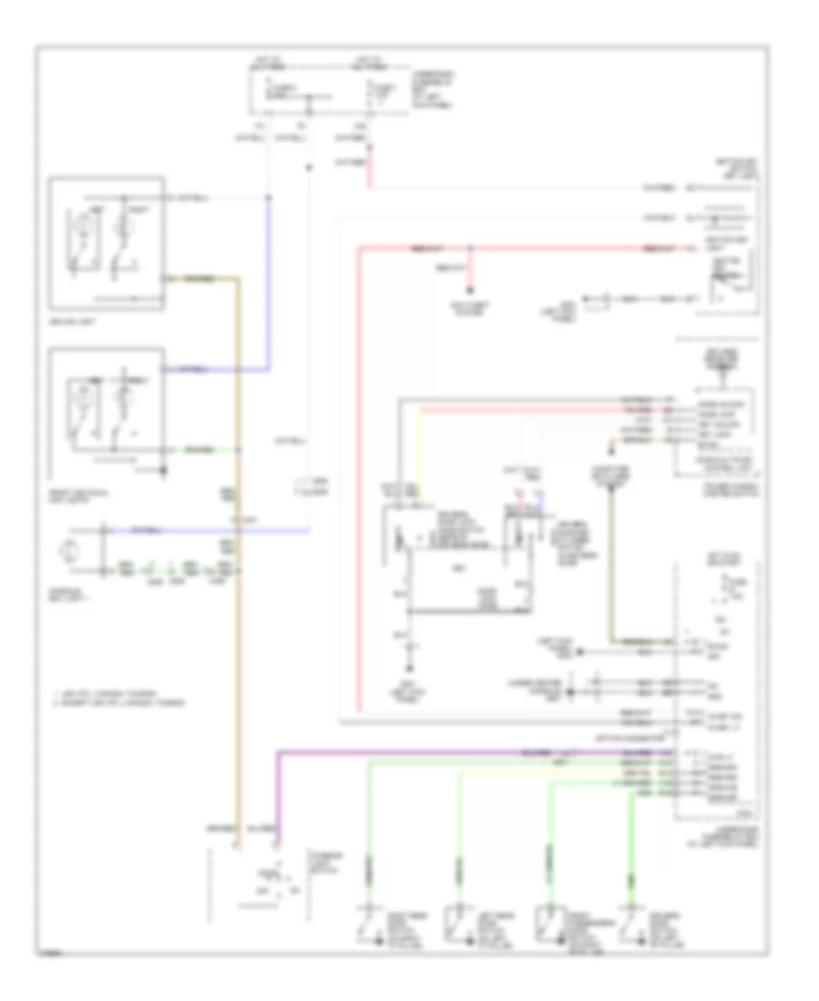 Entry Light Timer Wiring Diagram for Honda Ridgeline RTL 2012