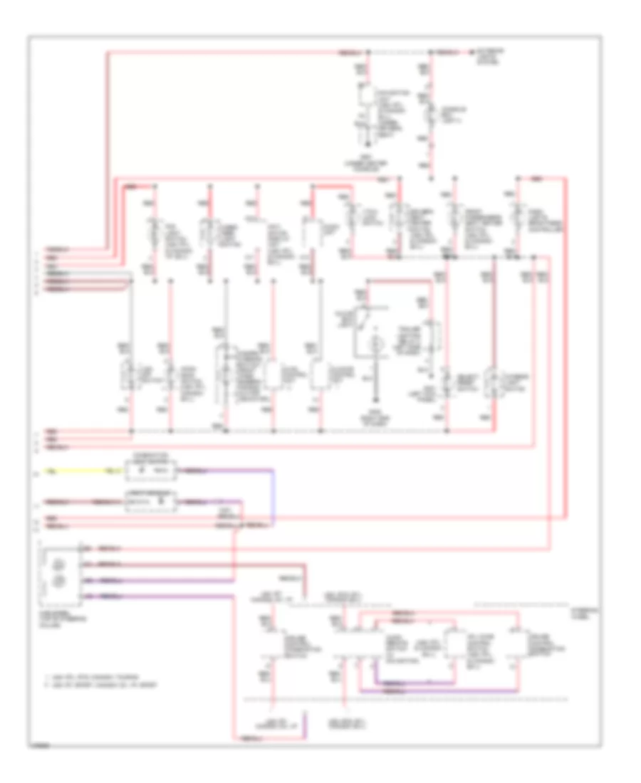 Instrument Illumination Wiring Diagram 2 of 2 for Honda Ridgeline RTL 2012
