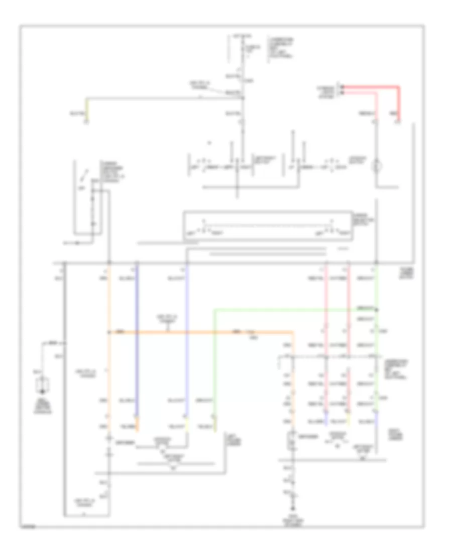 Power Mirrors Wiring Diagram for Honda Ridgeline RTL 2012