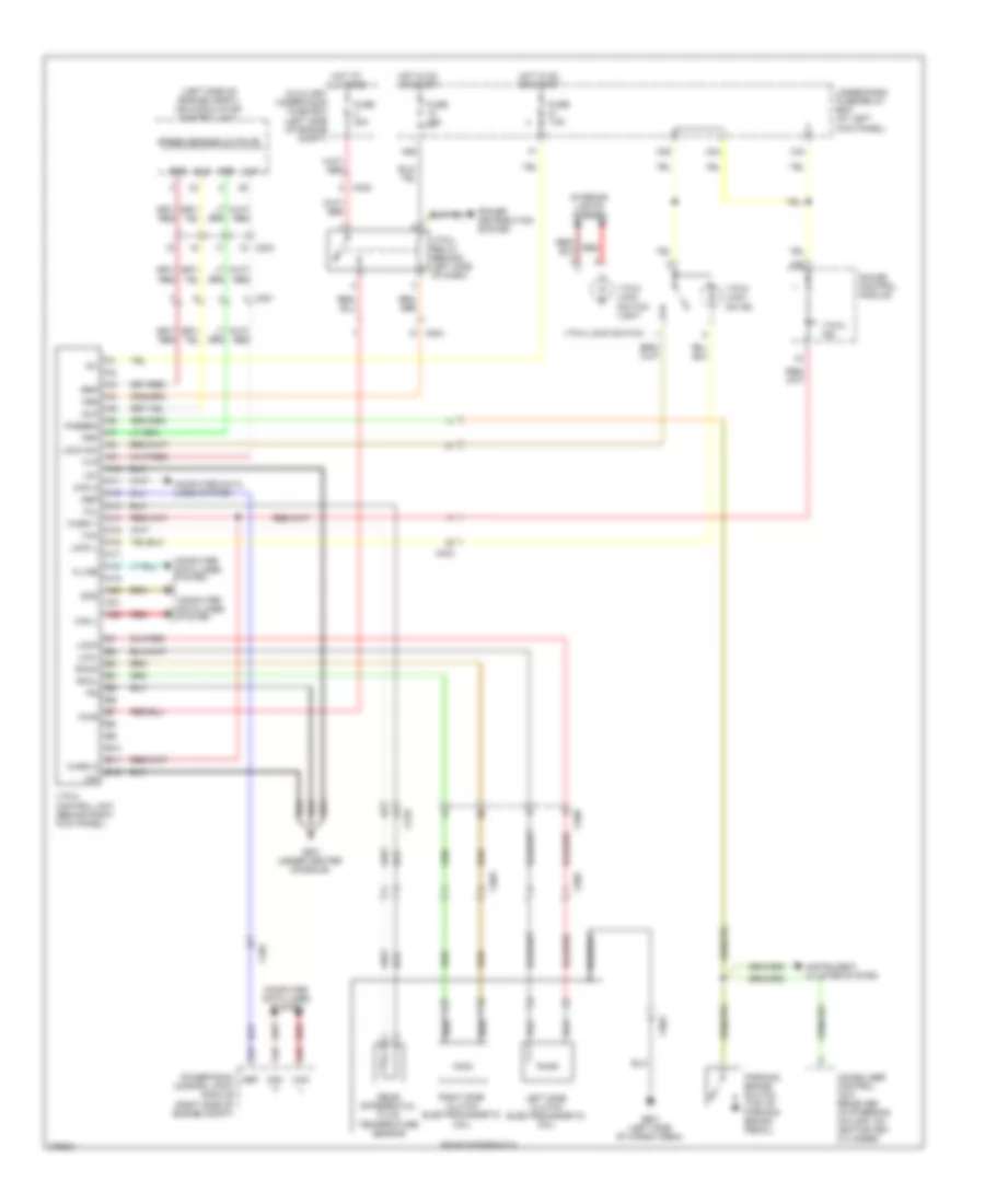 4WD Wiring Diagram for Honda Ridgeline RTL 2012