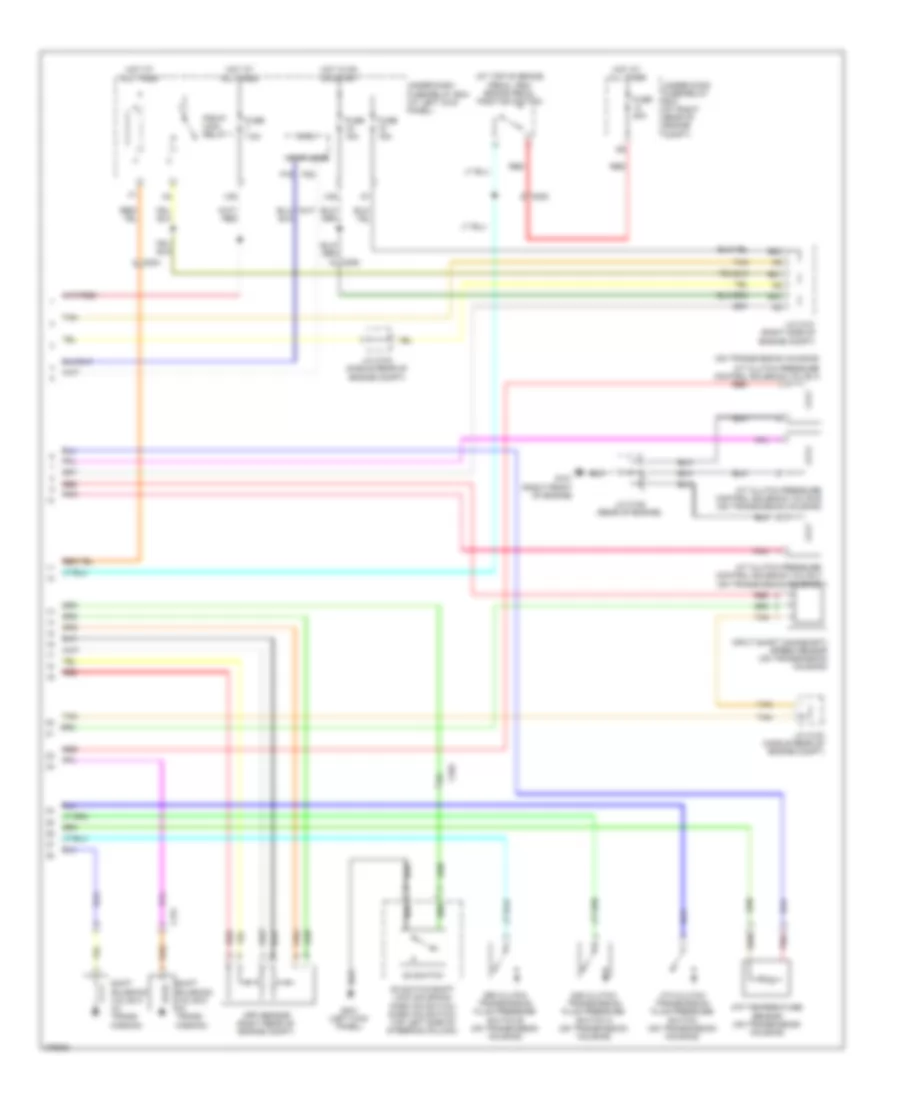 AT Wiring Diagram (2 of 2) for Honda Ridgeline RTL 2012