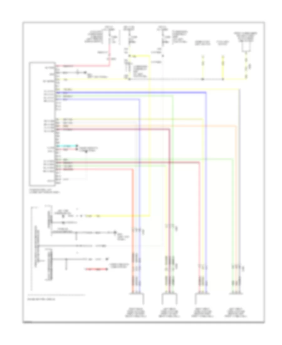 Tire Pressure Monitoring Wiring Diagram for Honda Ridgeline RTL 2012