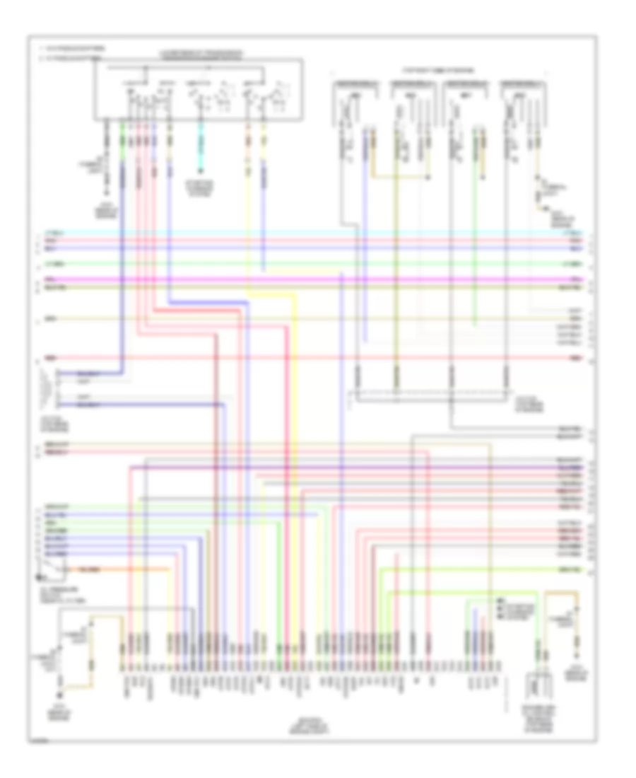 1.5L, Engine Performance Wiring Diagram (3 of 5) for Honda Fit 2009