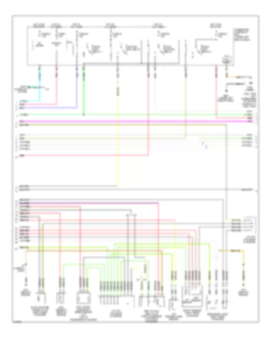 1.5L, Engine Performance Wiring Diagram (4 of 5) for Honda Fit 2009