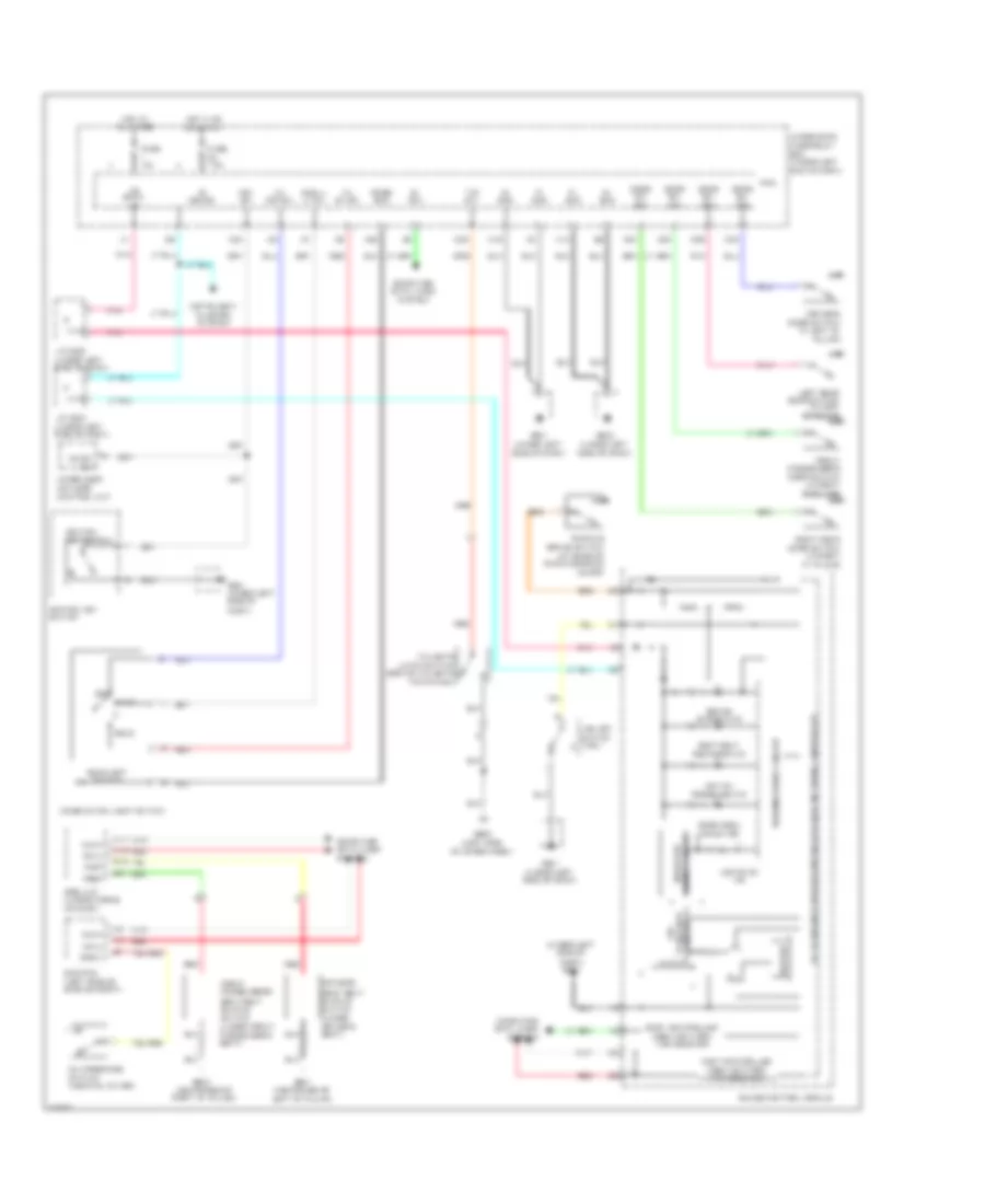 Chime Wiring Diagram for Honda Fit 2009