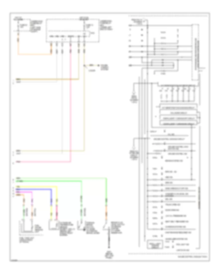 Instrument Cluster Wiring Diagram EX LX SI 2 of 2 for Honda Civic LX 2006