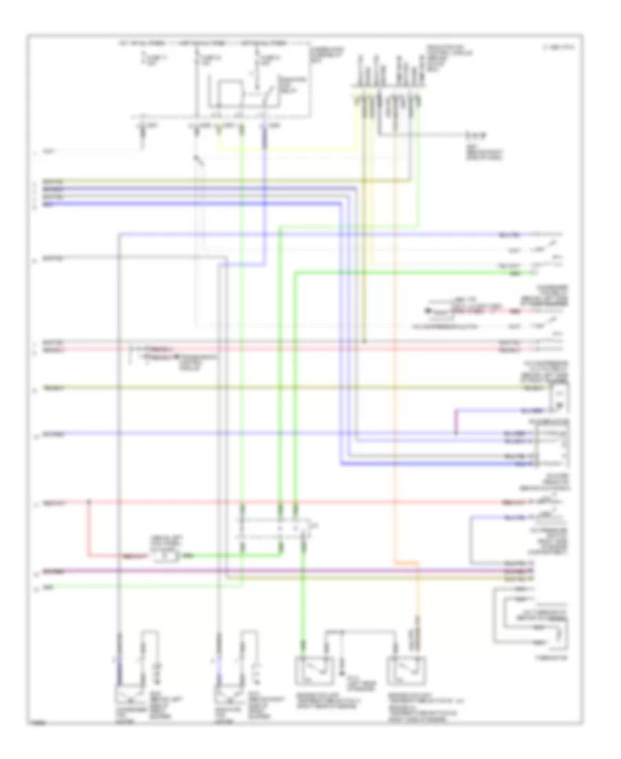 AC Wiring Diagram (2 of 2) for Honda Accord DX 1996