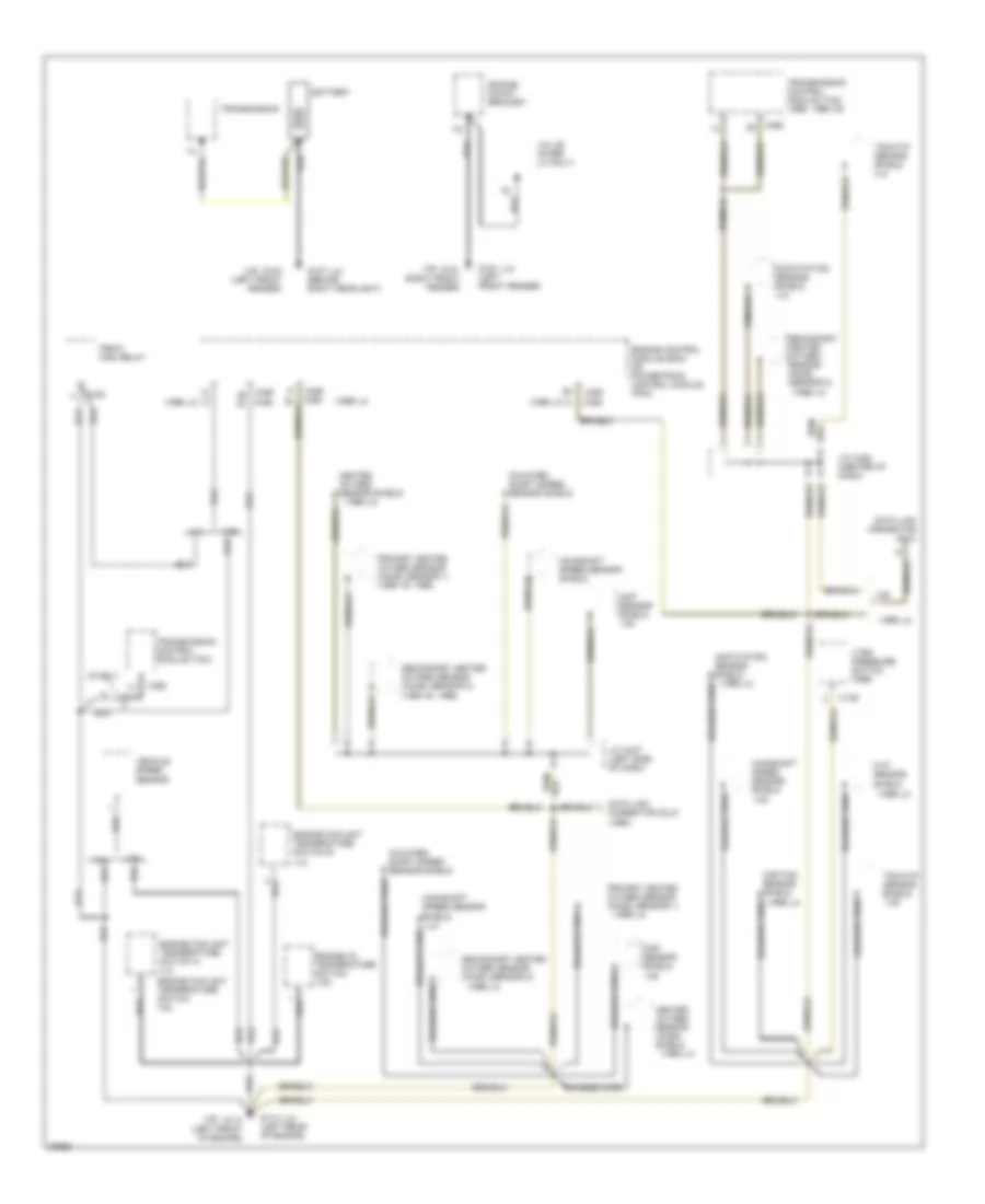 Ground Distribution Wiring Diagram 1 of 4 for Honda Accord DX 1996