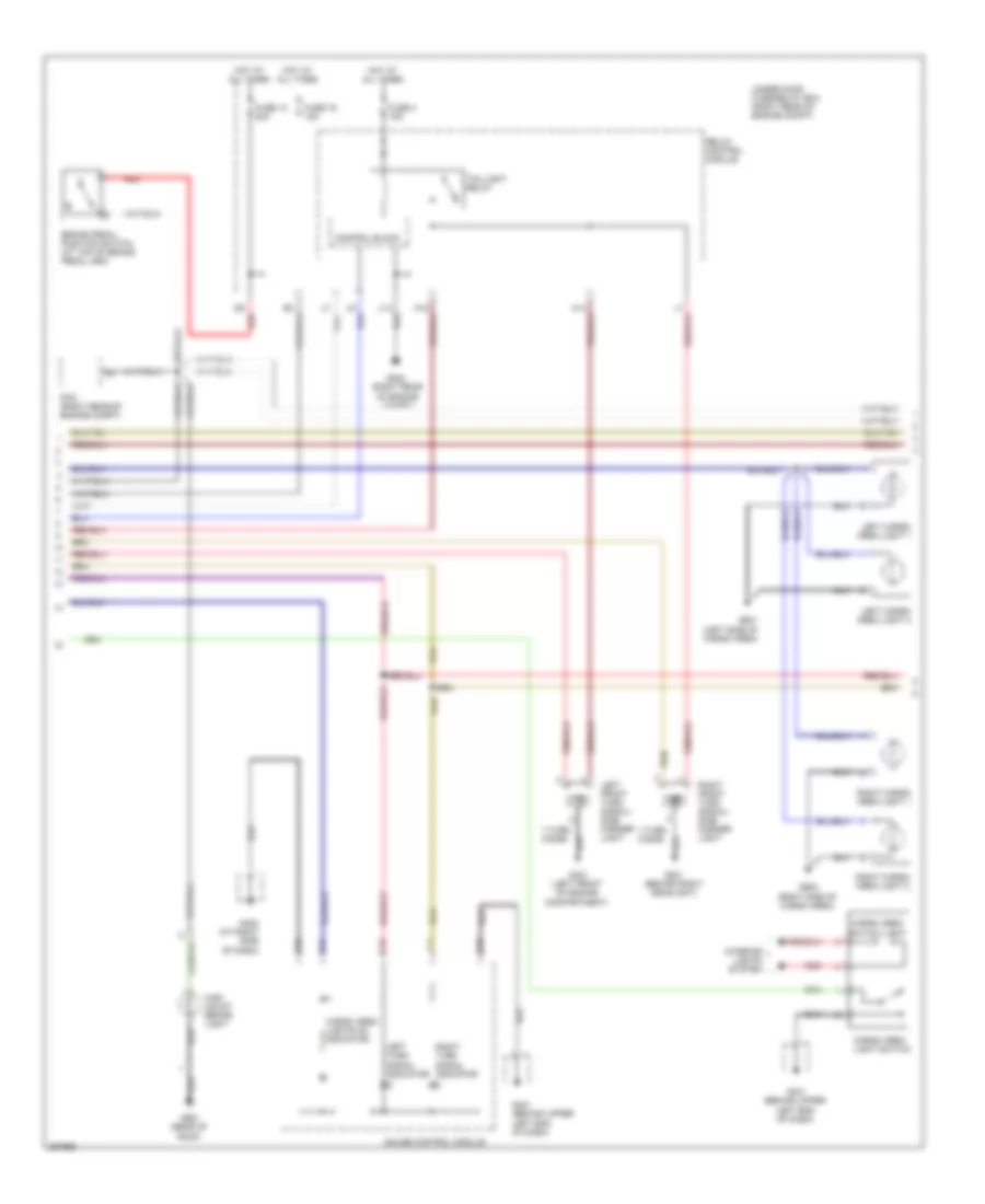 Exterior Lamps  Trailer Connector Wiring Diagram 2 of 3 for Honda Ridgeline RTS 2007