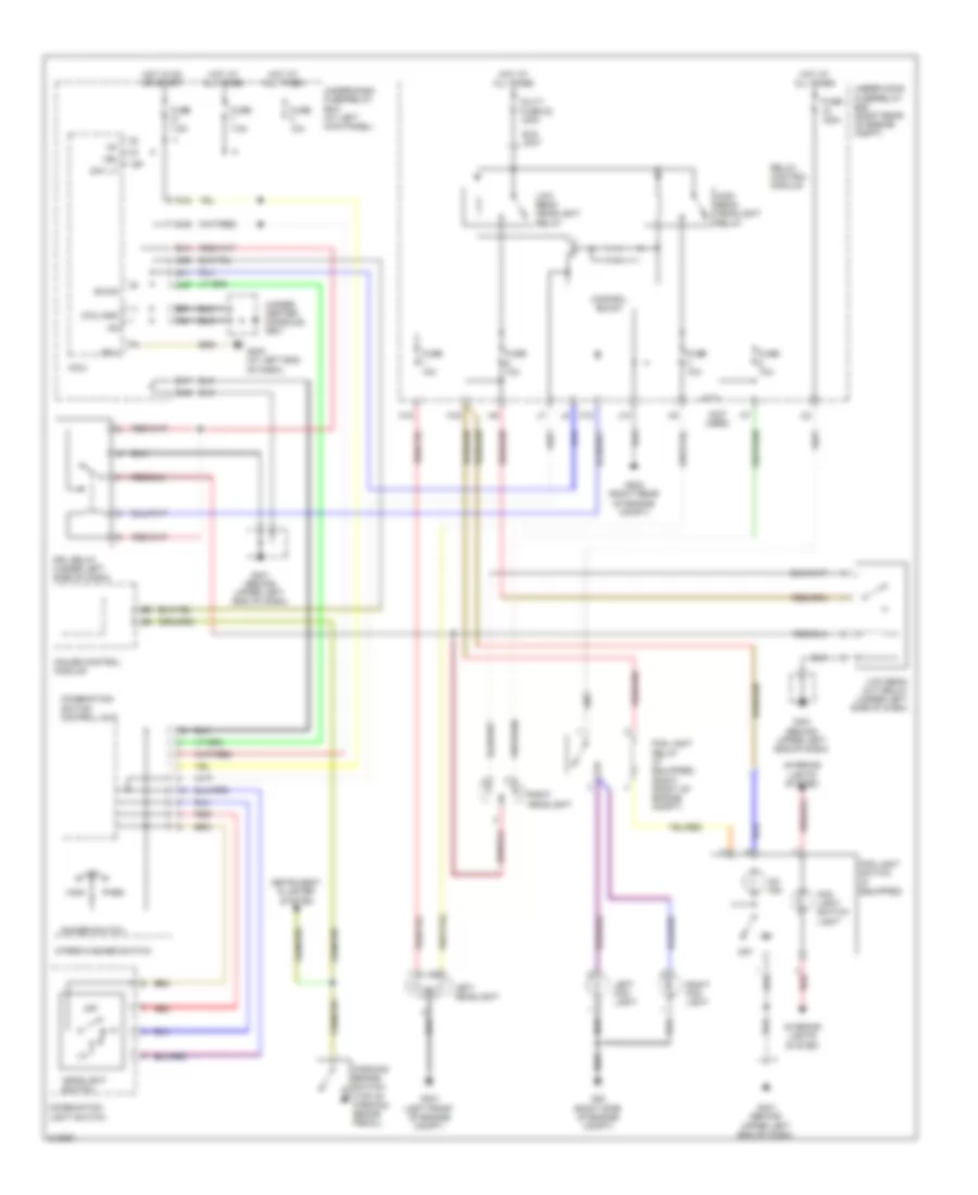 Headlights Wiring Diagram with DRL for Honda Ridgeline RTS 2007